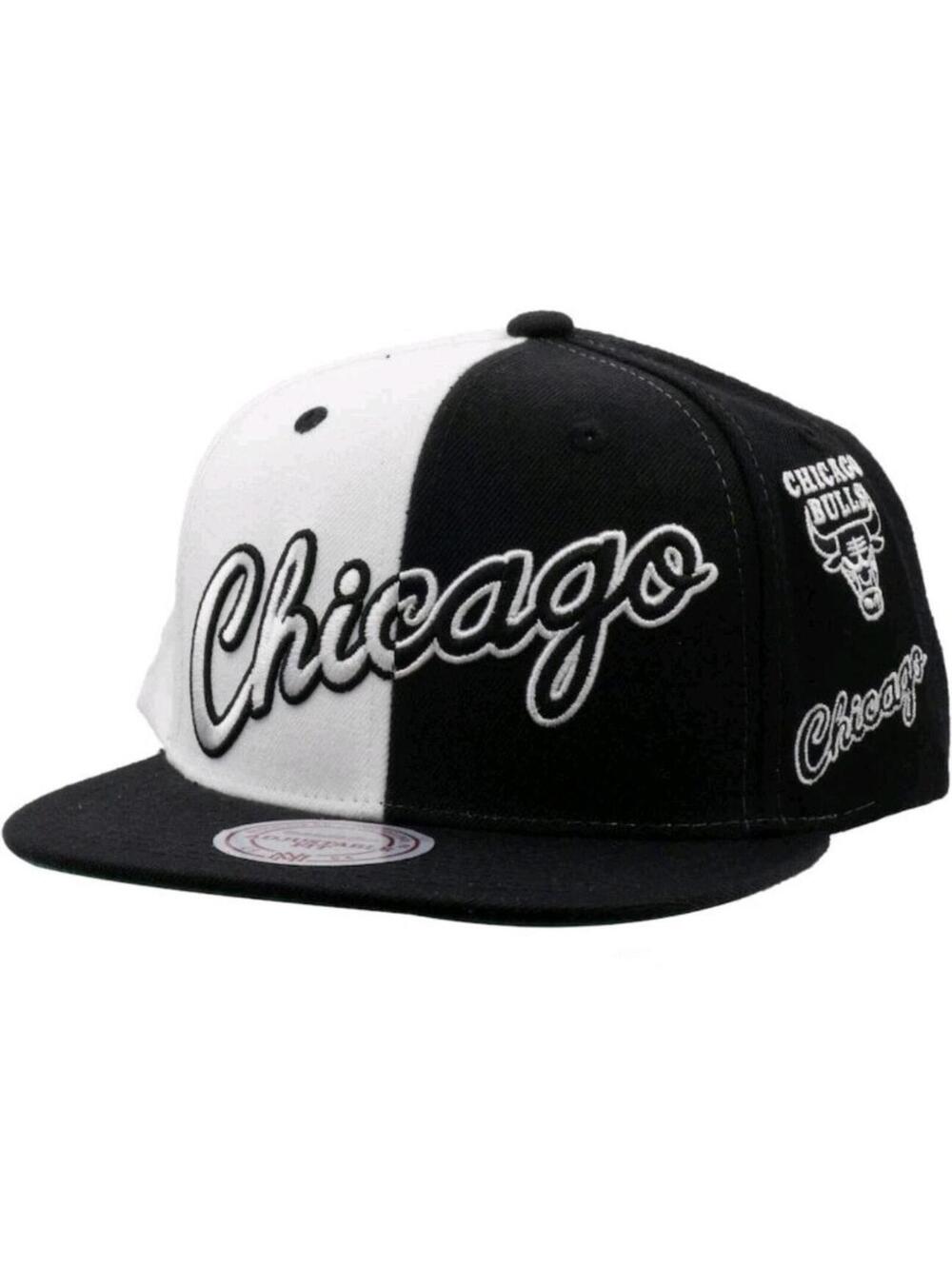 Chicago Bulls Mitchell & Ness Hardwood Classics Night & Day Snapback Hat NEW
